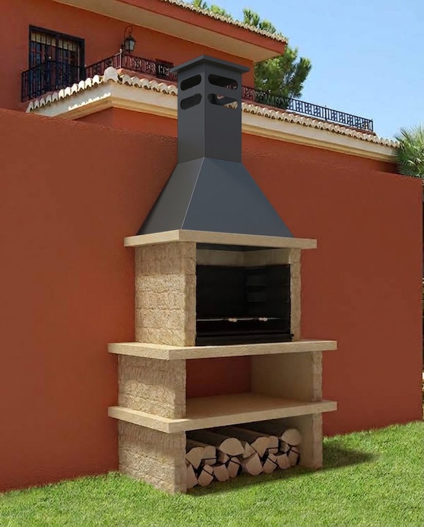 barbacoa pirineos 01 con la campana de hierro nueva. (2) barbacoa pirineos 01 con la campana de hierro nueva. (2)