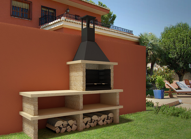 Barbacoa rústica pirineos 43002