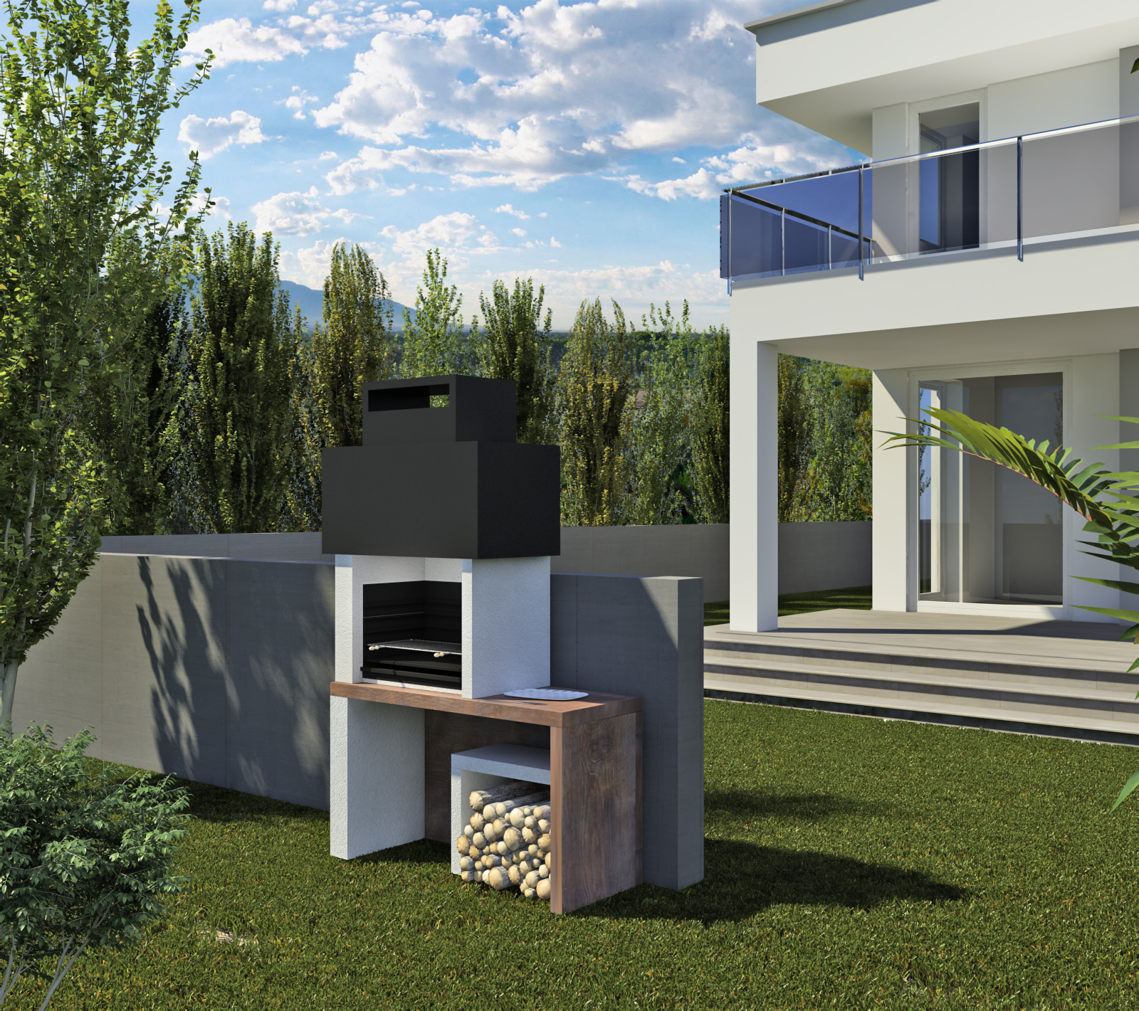 Barbacoa moderna 5A
