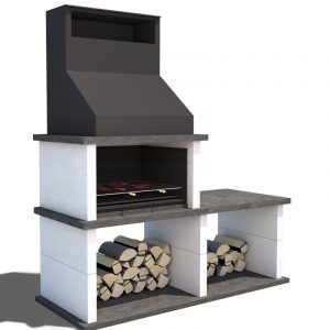 PAELLERO INDUSTRIAL M3 45002 con campana de hierro