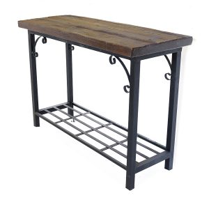 Barra de bar imitación madera