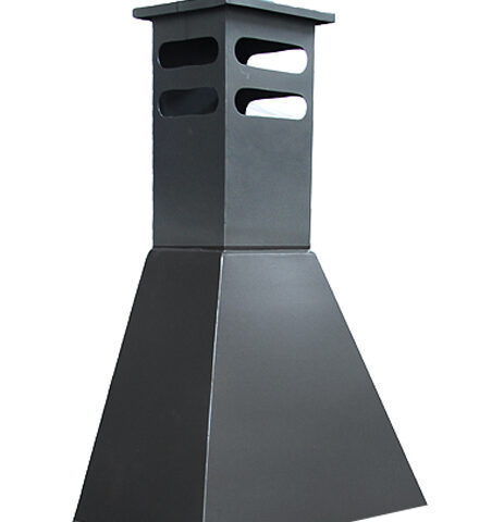 Campana de hierro piramidal