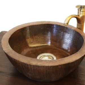 Fregadero o Lavabo rústico imitación madera