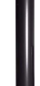 Tubo negro mate 200mm