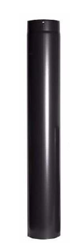 Tubo negro mate 200mm