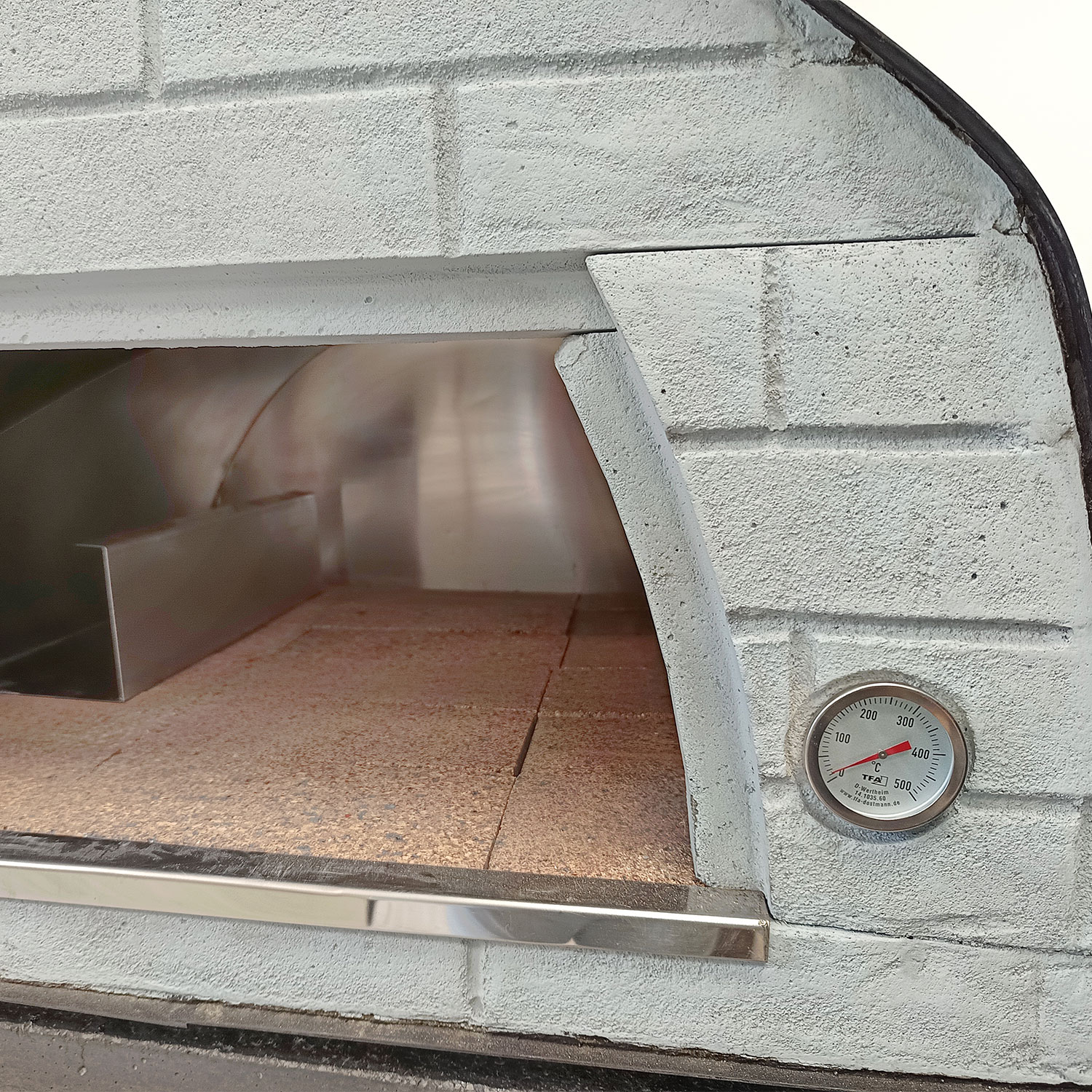 Horno montado de leña Mengual termostato