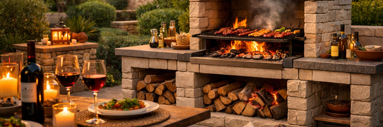 Cómo hacer una barbacoa de leña perfecta