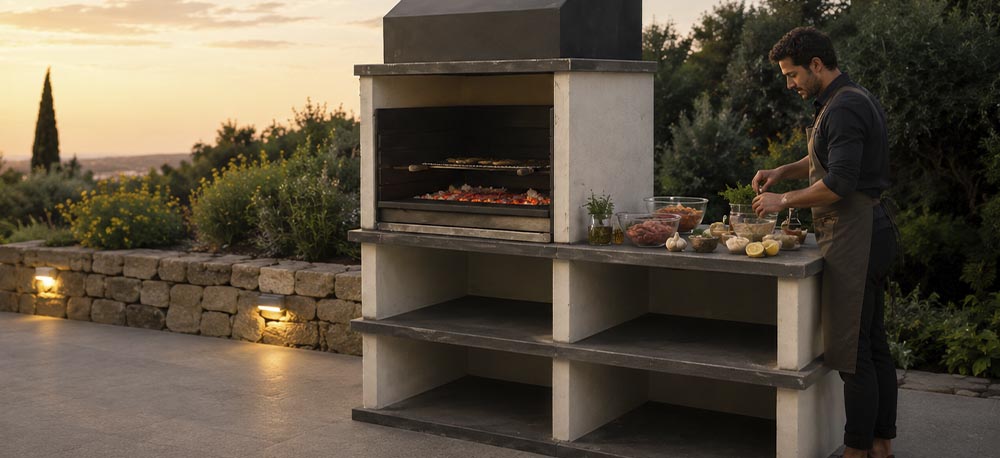 Marinados y especias ideales para cocinar en barbacoas prefabricadas